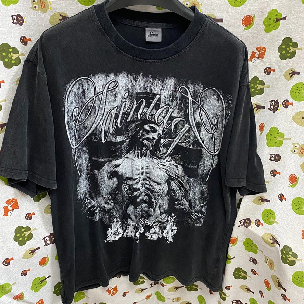 Summer Saint Michael Short Sleeved Washed Vintage T Shirt